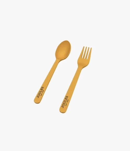 Bamboo Lunchbox and Cutlery Set by Joules