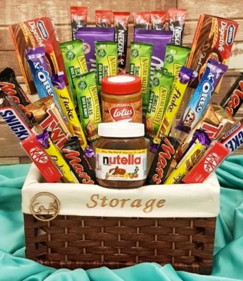 Basket of Chocolates & Sweets