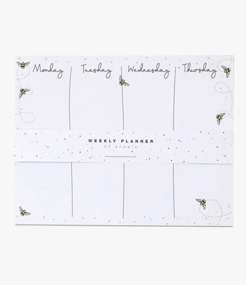 Bee's Weekly Planner by Belly Button
