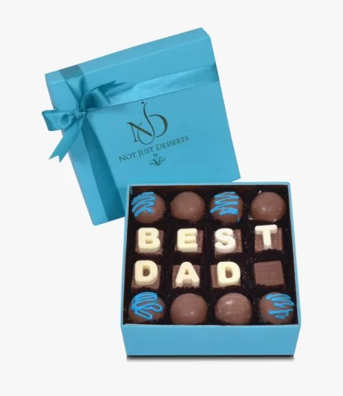 Best Dad Chocolate Box by NJD