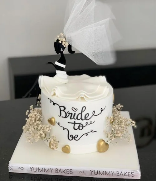 Bride to be Cake By Yummy Bakes