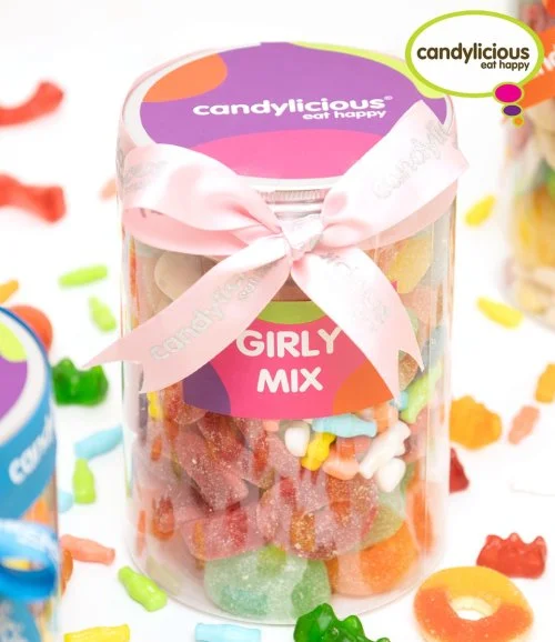 Candylicious Girly Mix Jar