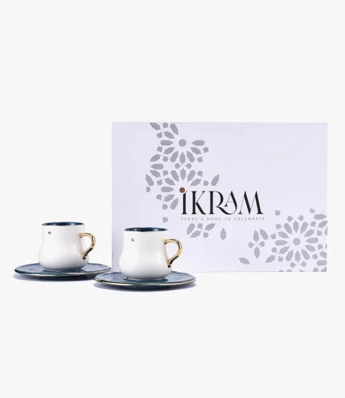 Cappuccino Set - Ikram - Blue