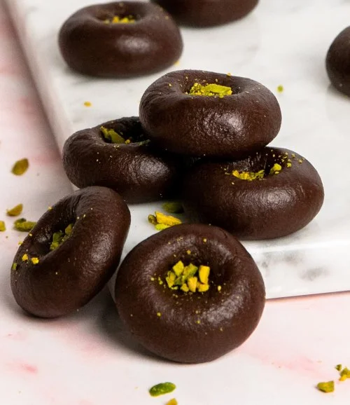 Chocolate Peda Cookies by Sugarmoo