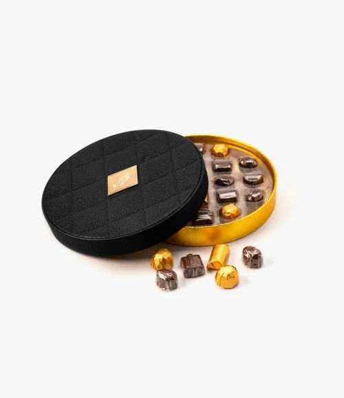 Circle Black Luxury Box By Bostani  - Small 