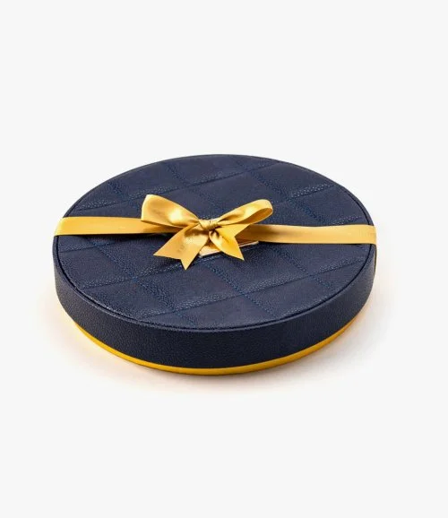 Circle Dark Blue Luxury Box By Bostani  - Big 