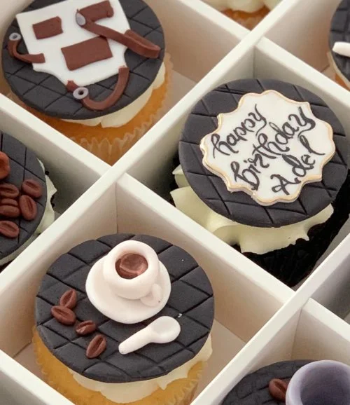 Coffee Lovers Cupcake Set By Yummy Bakes