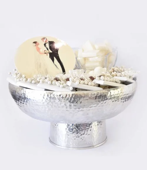 Customizable Luxurious Wedding / Engagement Chocolate Tray by Victorian