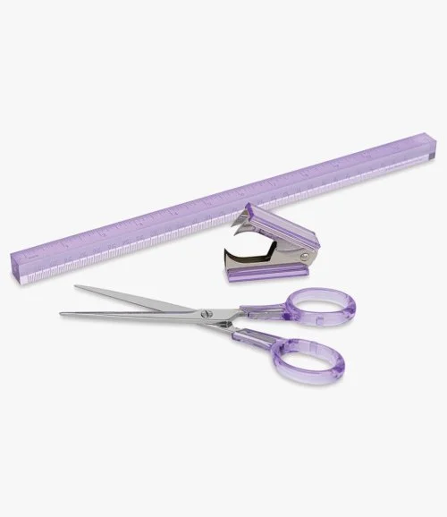 Desk Accessories Set Lilac by Kate Spade New York