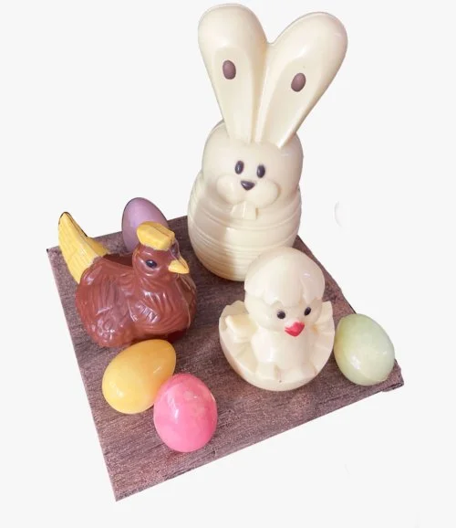 Easter children arrangement