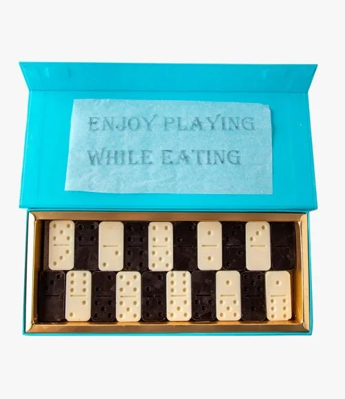 Edible Domino chocolate by NJD