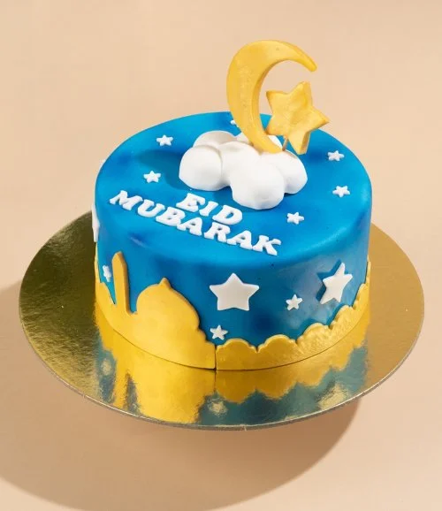 Eid Mubarak Cake by Helen's Bakery in Riyadh Joi Gifts