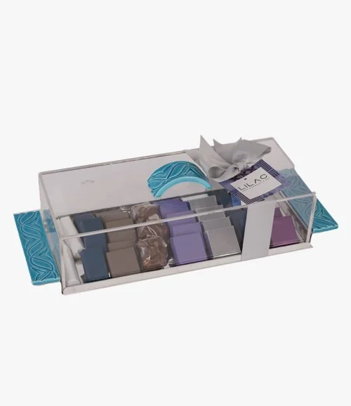 Elegant Chcolate Tray with cover  by Lilac 
