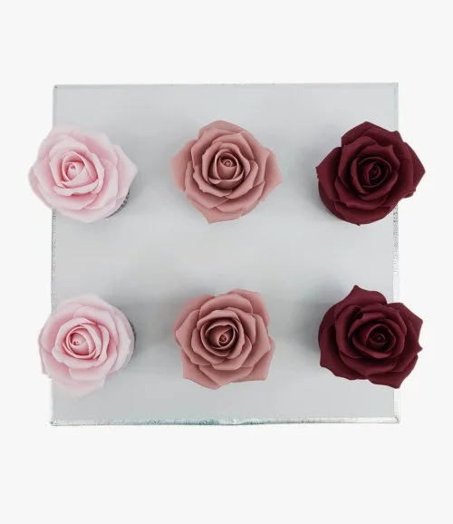 Elegant Rose Cupcakes By Cake Social