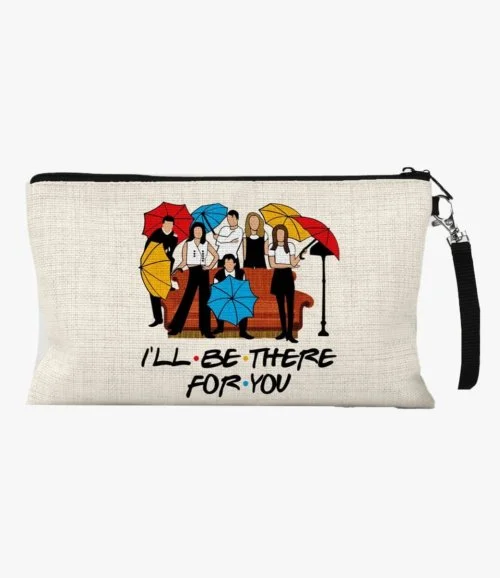 Small Canvas Purse With Friends Characters Design 