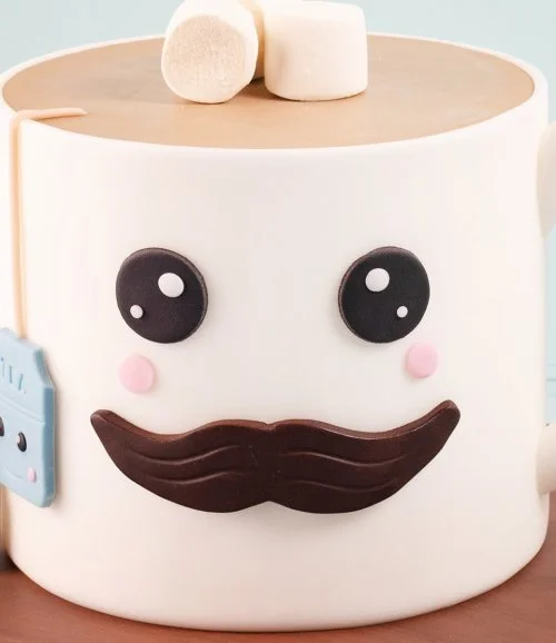 Father's Day Coffee Mug Cake by Cake Social