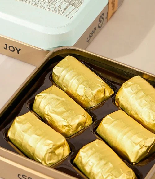 Ferero In Joy Tin Sq Box By Joy Chocolate