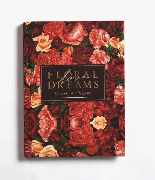 Floral Dreams Notebook Hardcover A5 Size