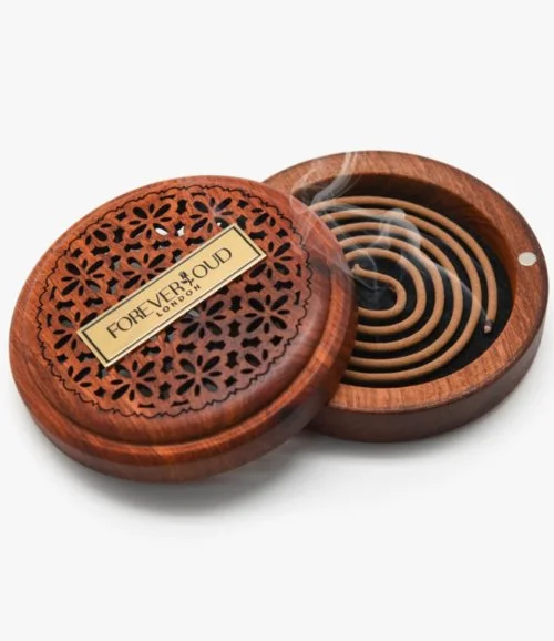 Forever Oud Round Burner with Sticks by Forever Rose London