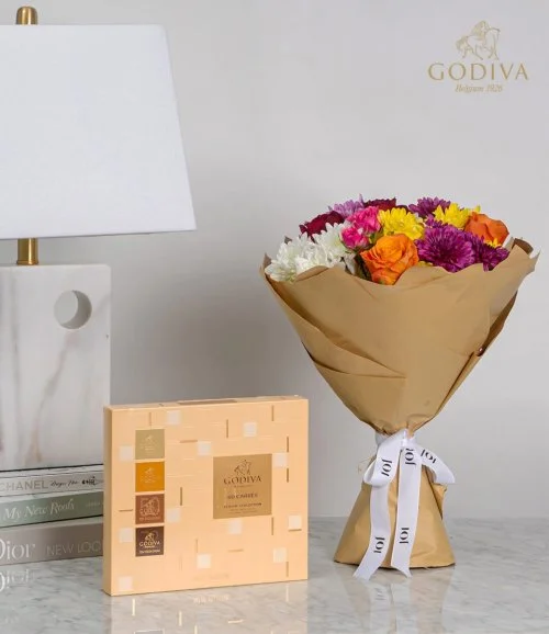 Free Spirit Bouquet Bundle by Godiva