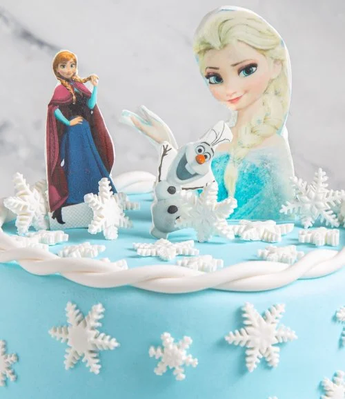 Frozen Design Cake By Sugar Daddy's Bakery 