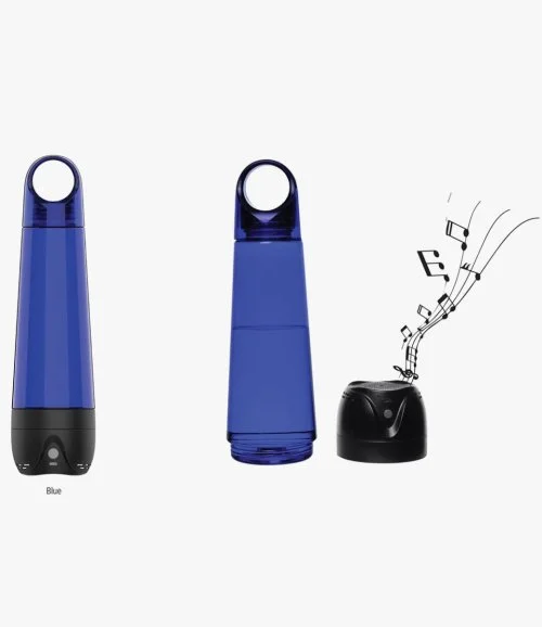 GAGRA - Bottle With Bluetooth Speaker - Black