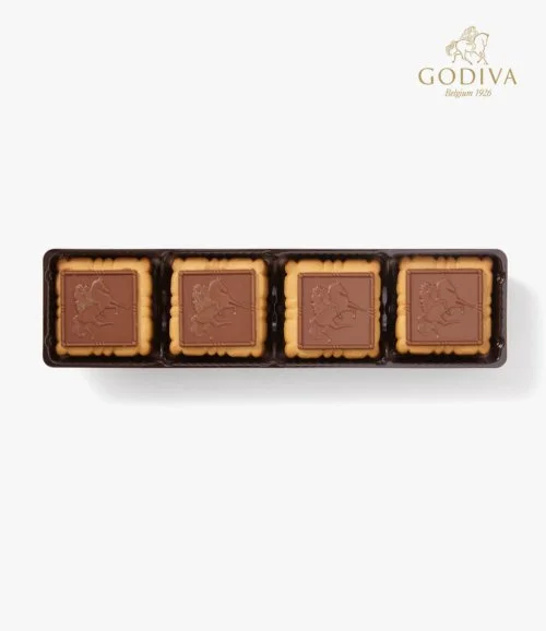 Milk Chocolate Biscuits by Godiva 12 PCS 