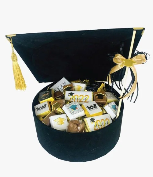 Graduation Hat Chocolate Box by Eclat 