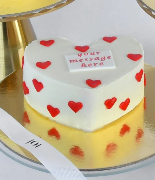 Heart Shape Cute Cake By Bakery and Co