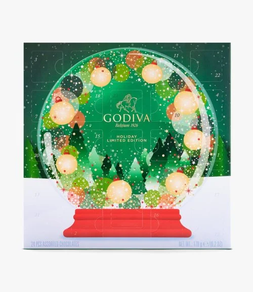 Holiday Advent Calendar by Godiva