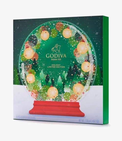 Holiday Advent Calendar by Godiva