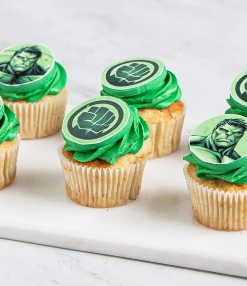 Hulk Cupcakes By Sugar Daddy's Bakery 