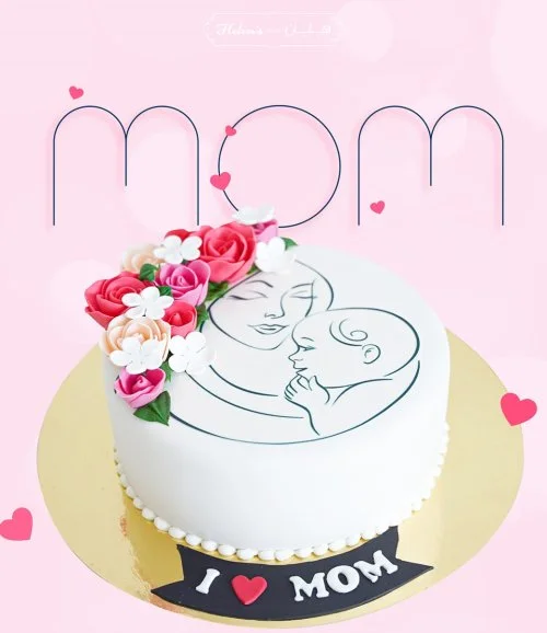 I love Mom Cake by Helen's Bakery
