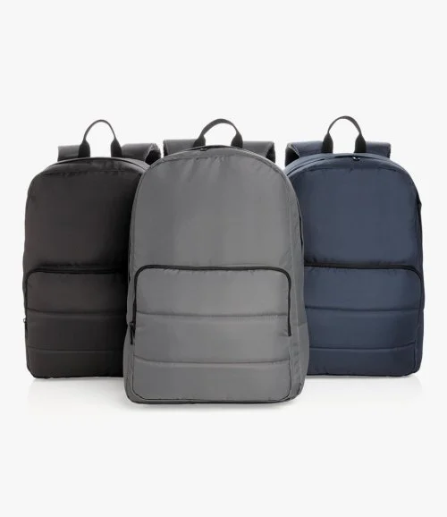 Impact AWARE™ RPET Basic 15.6" Laptop Backpack - Black