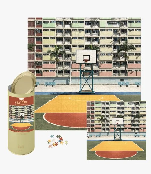 Jigsaw Puzzle - Hong Kong Hoops by Designworks Ink