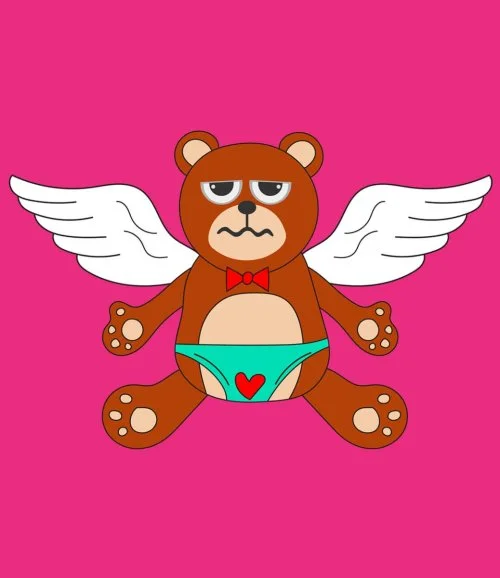 Kawaii Hot Pink Bear Limited Edition NFT By Ouss Billy