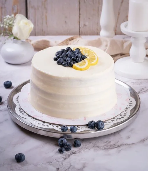 Lemon Blueberry Cake by Sugar Daddy's Bakery 