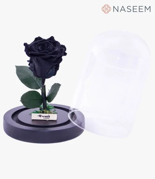 Long Life Small Black Rose