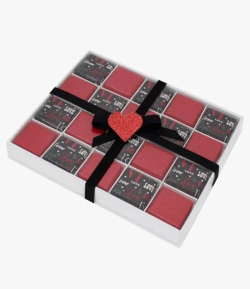 Love Valentine 400g Luxury View Top Chocolate Box By Le Chocolatier Dubai