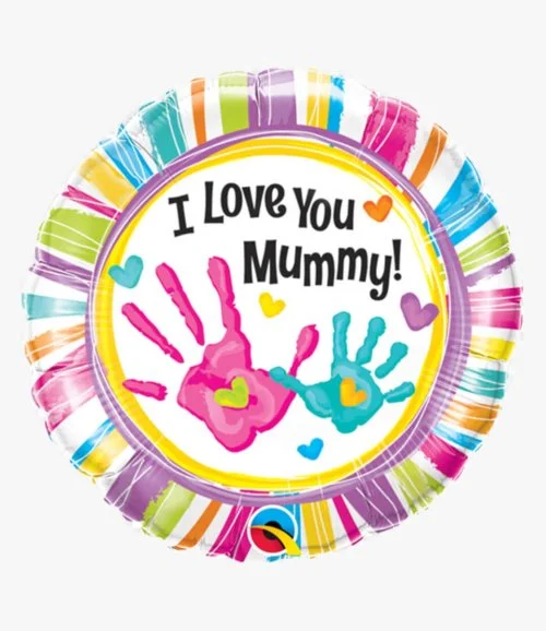 Love You Mummy Foil Balloon