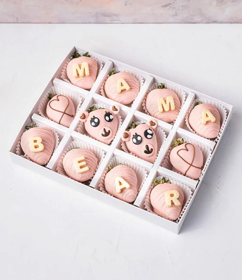 Mama Bear Chocolate Covered Strawberries by NJD