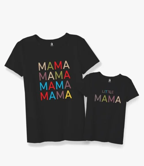 Mama  Mother and Daughter T-Shirts