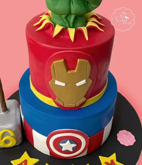 Marvel Cake By Sugarmoo
