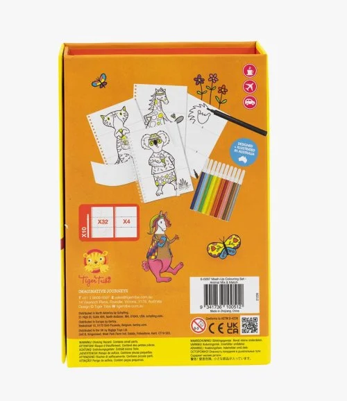 Mash-Up Colouring Set - Animal Mix & Match by Tiger Tribe