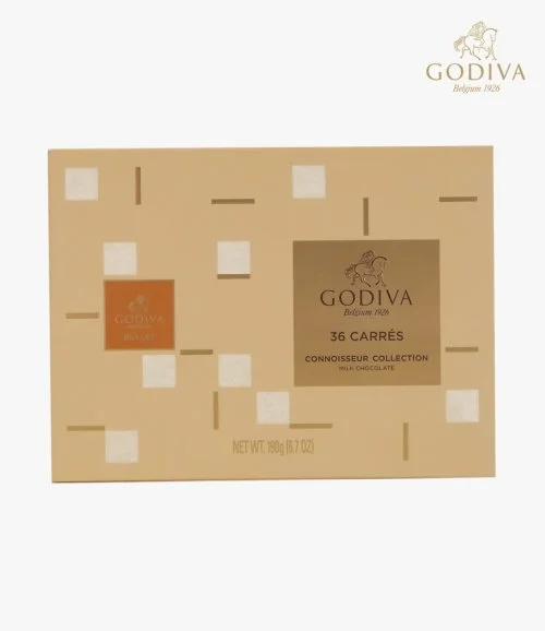 Milk Chocolate Carres By Godiva 36pcs