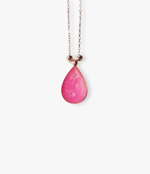 Mina Necklace- Pink