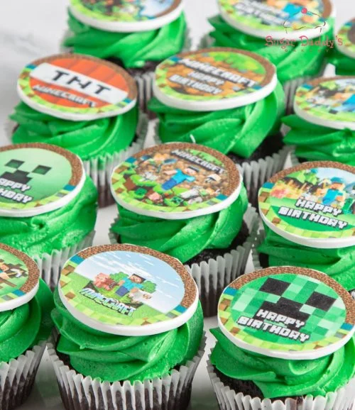 Minecraft Cupcakes By Sugar Daddy's Bakery 