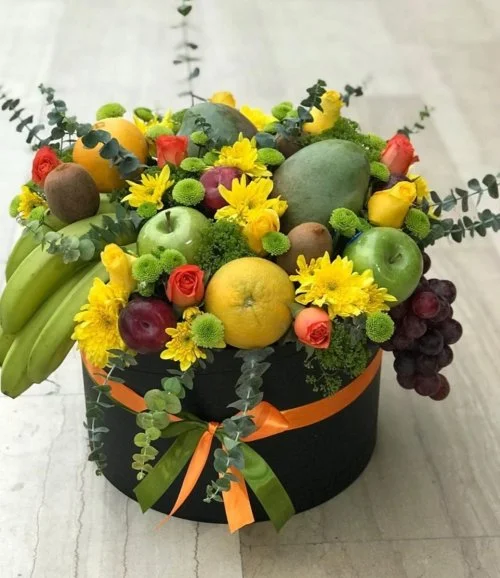Mixed Fruits & Flowers Box