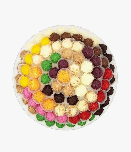 Mixed Truffles Gift Tray 1.5kg  by Chocolatier