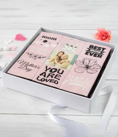 Mother's Day Photo brownie By Cake Social